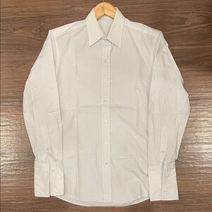 Classic White Men's Shirt